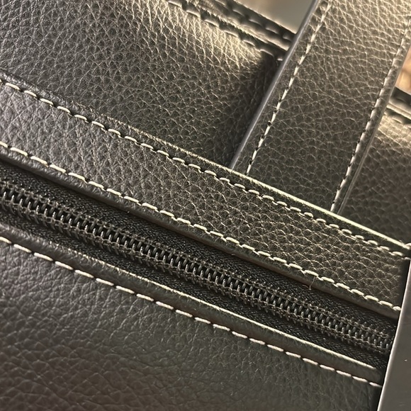 Samsonite Business classic 3 ring binder portfolio messager bag black - Picture 9 of 9